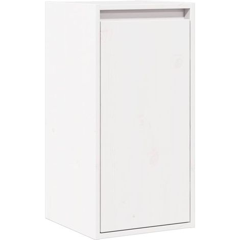 Maison Exclusive - Pensile Bianco 30x30x60 cm in Legno Massello di Pino