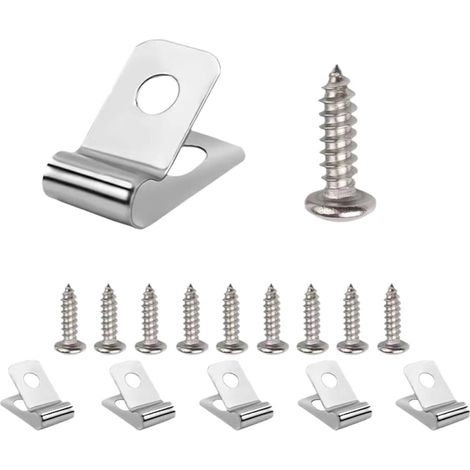Ensemble de pinces pour fil barbelé, acier inoxydable, design compact, argent, polyvalent et pratique (1/5)