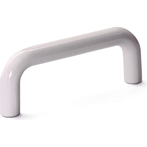 MANIGLIA VERNICIATA BIANCO 96MM SET 5 PEZZI - MASIDEF