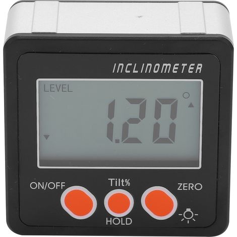 Digitaler Winkelmesser, Neigungsmesser, digitales Nivelliergerät mit Magnetfuß (1/5)