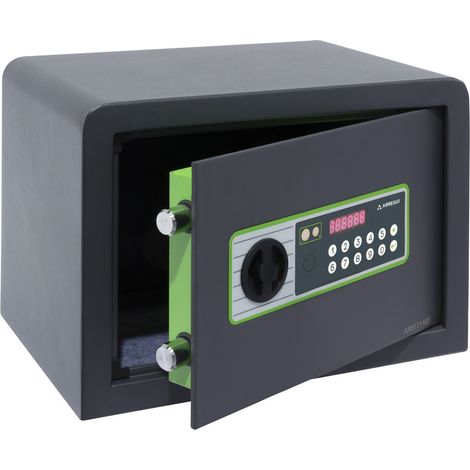 ARREGUI Supra 240120 Caja fuerte con codigo, facil de usar Caja de seguridad movil, apertura con teclado Caja fuerte electronica para casa 25 x 35 x 25 cm 16 L (1/5)