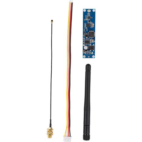 Récepteur et émetteur sans fil DMX512 2,4 GHz, 126 canaux, section de fréquence ISM, 5V DC 500mA (1/5)