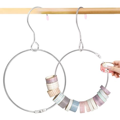 Washi Rollen Organizer Kleiderbügel doppelter tragbarer