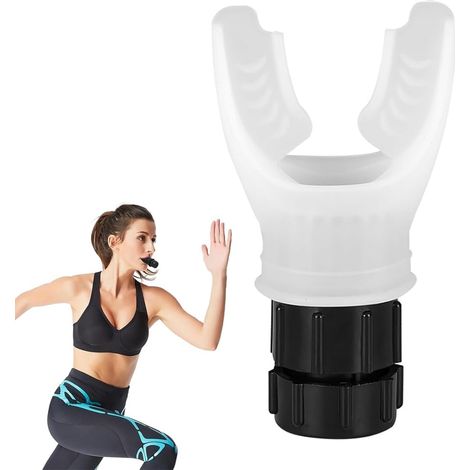 Entraîneur de Fitness Respiratoire en Silicone, Entraîneur Anti-Rouille pour l'Hypoxie, Inspirez et Expirez, Équipement d'exercice
