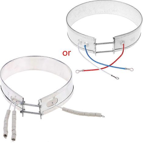 Élément chauffant ultra-mince de 165 mm, 220 V, 750 W, convient aux appareils ménagers, argent. (1/5)
