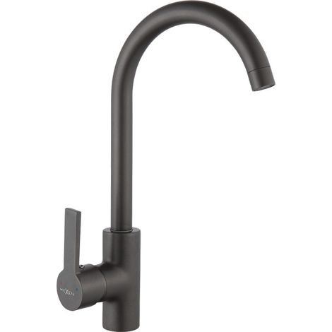 Mexen Ana grifo de cocina, negro - 671000-70 (1/2)