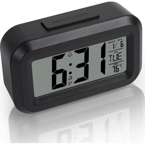Réveils Numérique Réveil Digitals à Piles Réveils LCD Digital Miroir XL Ecran – Réveil Digital qualité garantie (1/5)