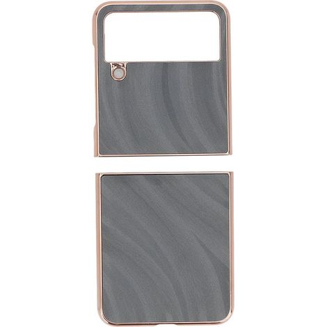 Schutzhülle für das faltbare Galaxy Z Flip4, grau, nanobeschichtete Oberfläche, kratzfest (1/5)