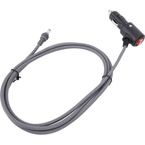Cable alimentation 12-24V 10m pour mini antenne satellite, prise allume-cigare USB, caoutchouc cuivre, etanche, vehicules (1/5)