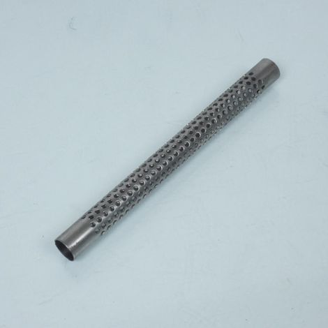 Tube perforé mitraillette pour silencieux de pot d'échappement