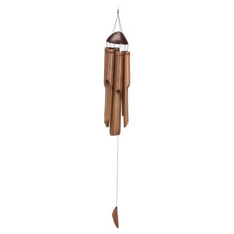 Carillon en bambou naturel 6 tubes - Zen et apaisant