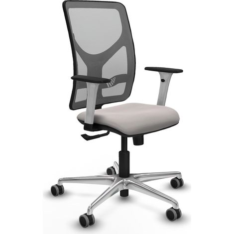 Chaise de bureau piqueras y crespo Motilla blanc support lombaire (1/2)