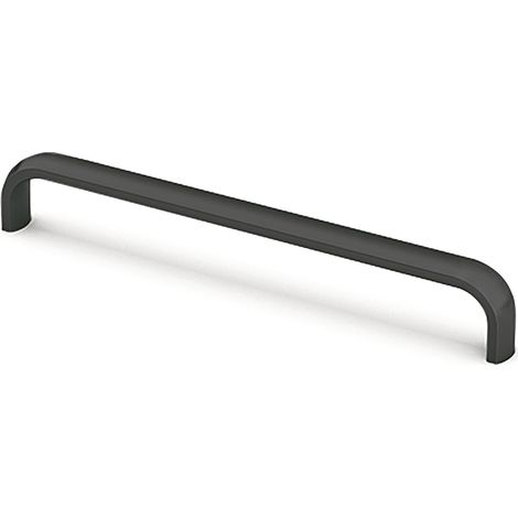 Hettich Griff Naila, Bohrabst. 128, L 135 mm, B 12 mm, H 26 mm, Schwarz matt (1/5)