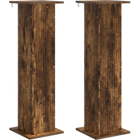 Maison Exclusive - Pflanzenständer 2 pcs Geräucherte Eiche 30,5 x