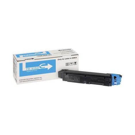 KYOCERA Toner KYOCERA Originalzubehör TK-5150C ca. 10.000 Seiten cyan (1/4)