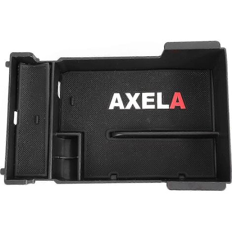 Boîte de rangement pour accoudoir de console centrale, compatible avec Mazda 3/Axela 2019-2020. Qualité exceptionnelle. WHBYV (1/4)