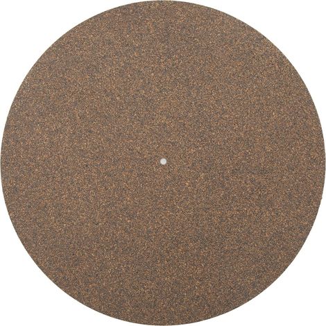 Lot en feutre de liège pour platine vinyle, antidérapant, réduit les vibrations et l'abrasion, tapis de plateau 33 tours, isolation phonique, accessoire Hi-Fi. (1/5)
