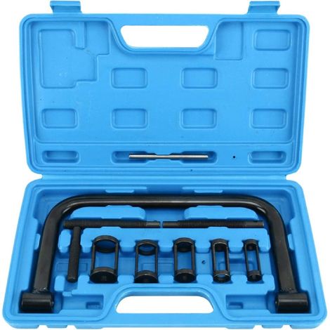 Kit de elevadores de válvulas para automóviles, compresor de resortes de válvulas de 16-30 mm, compresor de resortes de válvulas de 10 piezas, herramienta de extracción de elevadores de válvulas para (1/5)
