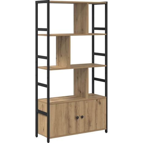 Maison Exclusive - Bücherregal Artisan-Eiche 80 x 30 x 155,5 cm H (1/5)
