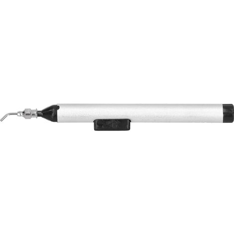 Stylo à ventouses en aluminium argenté, outil antistatique pour enlever les mains, avec 3 ventouses TU-939 (1/5)