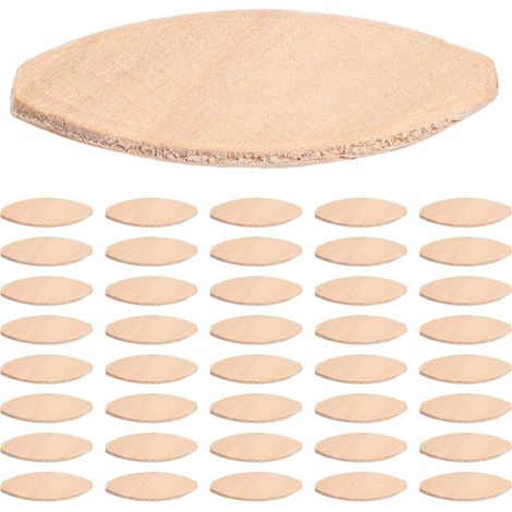 en Bois Assortis par 400Pcs No20 pour la Machine de Menuiserie de Biscuit de Machine de Bois de Tenon (1/5)