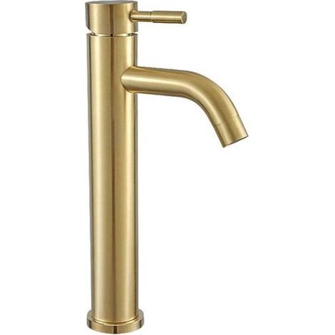 Rubinetto per lavabo con beccuccio alto, miscelatore monocomando. (1/5)