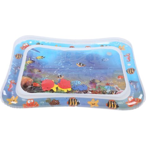 Tapis d'eau gonflable pour bébé, motif animaux marins, voyage, portable, jouet n° 1 (1/5)