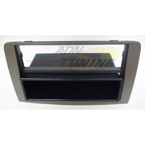 Facade autoradio compatible avec Lancia Musa - beige dore