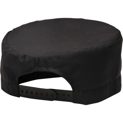 Gorro de chefs Skull resistente a manchas repele aceites talla única S899  Negro
