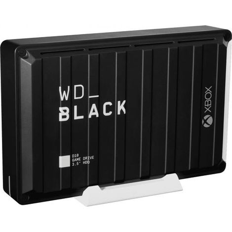 Western Digital D10 disco rigido esterno 12 TB 7200 Giri/min 3.2 Gen 2 [3.1 Gen 2] Nero (WDBLACK D10 Game Drive for Xbox One W) (1/4)