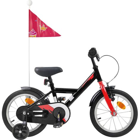 Teenpull – Kinderfahrrad 12 Zoll für 2-4 Jahre alt Schwarz (1/5)