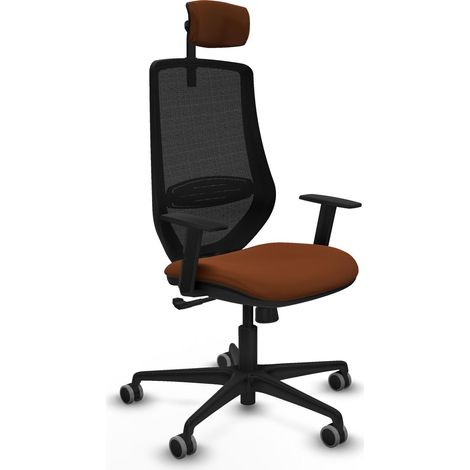 Piqueras y Crespo Mardos Bürostuhl Braun Schwarz Ergonomisch