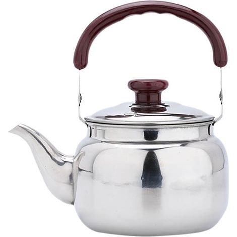 Bouilloire Siffleuse - Acier Inoxydable - 500 ml - Pour Cuisinière À Gaz Et Induction - Usage Domestique Et Bureau (1/5)