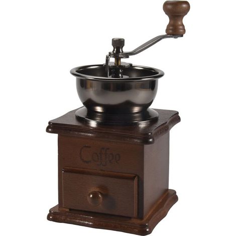 Molinillo de café manual de madera/metal (color madera) (1/4)