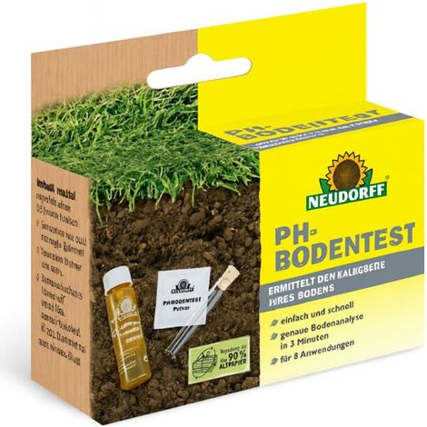 Neudorf pH Bodentest Bodenanalyse pH Test Bodenmessung Garten Pflanzen (1/5)