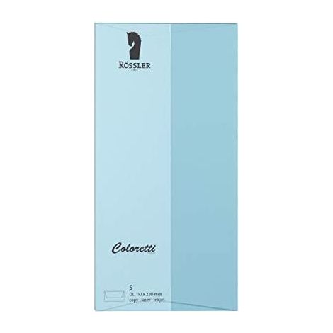 American dl colouretti 5 unités enveloppe bleu ciel (1/3)