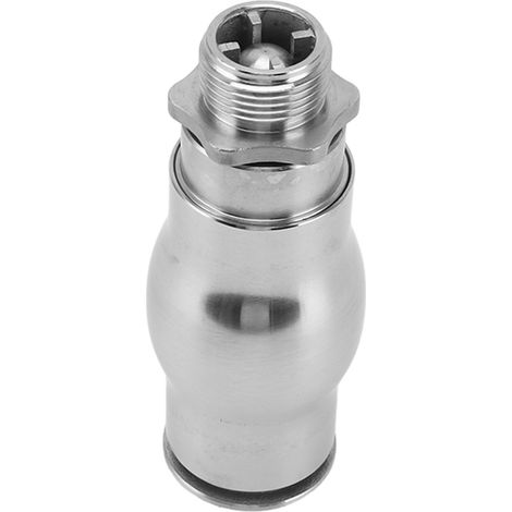 Buse de pulvérisation mousseuse en acier inoxydable 304 pour fontaine, piscine et terrasse, G1 po, 10-126 kPa (1/5)
