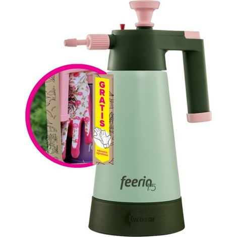 OPRYSKIWACZ FEERIA POJEMNOŚĆ 1.5L MIĘTA Z RĘKAWICZKMI - KW WCO.2149
