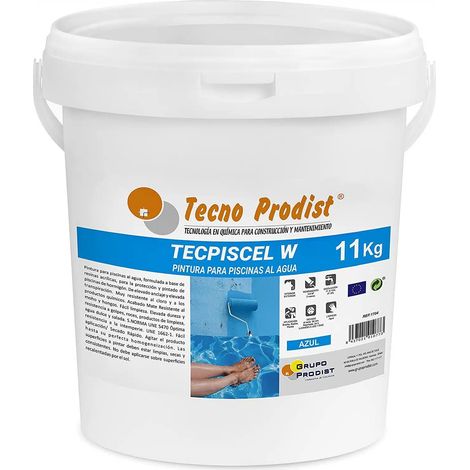 Tecpiscel W - Peinture acrylique de haute qualité pour piscines
