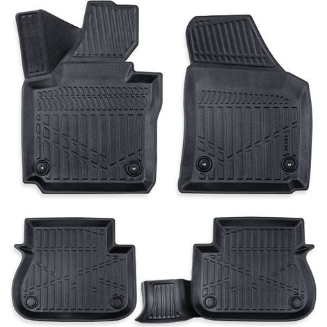4er-Set 3D-Gummifußmatten für den Innenraum Erpassan – VW CADDY IV 2015–2020