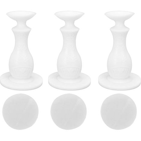 3 Pièces Bloque-Porte Lave-Linge Housse de Protection Antichoc pour Porte de Machine à Laver à Chargement Frontal, Blanc (1/5)