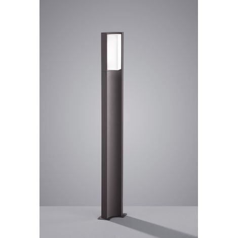 Borne LED extérieure SUEZ anthracite Trio 8,5W 110cm (1/2)