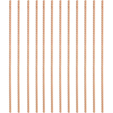 12 x decorative beaded wood mouldings (1/5)
