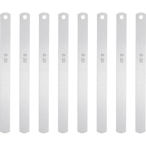 8 Lames Jauge d'Épaisseur 0.3mm Jauge d'Épaisseur de Remplissage (1/5)