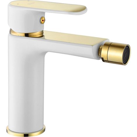 RUBINETTO BIDET REA BLOOM WHITE GOLD (1/5)