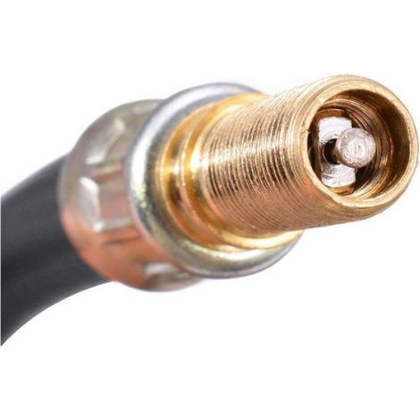 Adaptateur D Extension De Tige De Valve De Pneu - Cuivre Et Caoutchouc - Pour Camion Camping Car Remorque Moto - 140 mm - 4 Pièces (1/3)