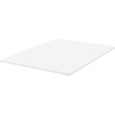 Surmatelas en Mousse de Polyuréthane 160 x 200 cm Blanc Restful