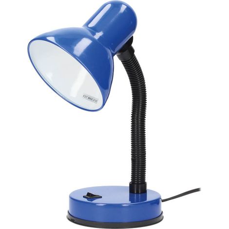 GSC 001900417 Flexo sobremesa Bell E27 Azul (1/5)