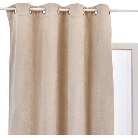 Rideau isolant Automne 140x260cm beige - Atmosphera créateur d'intérieur (1/5)