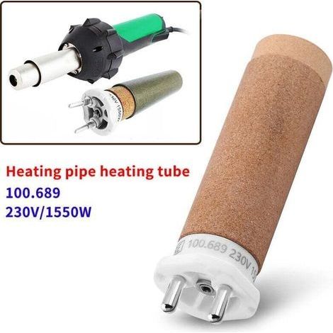 Élément chauffant Leister 100.689, 230 V, 1550 W, pour soudage plastique à air chaud portatif. (1/5)